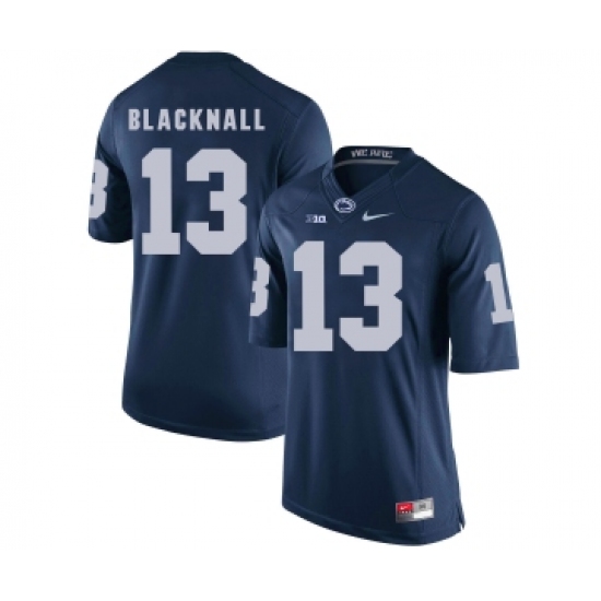Penn State Nittany Lions 13 Saeed Blacknall Navy College Football Jersey - Ujersey