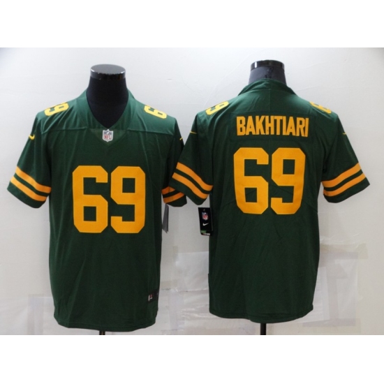 Men's Green Bay Packers #69 David Bakhtiari Nike Green Alternate Vapor Limited Player Jersey - Ujersey