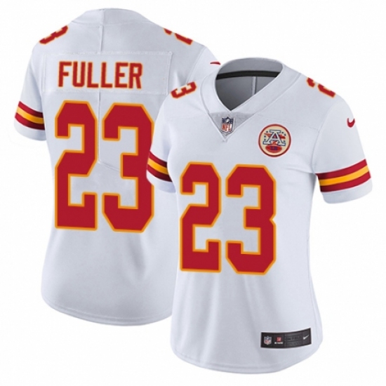 Women's Nike Kansas City Chiefs #23 Kendall Fuller White Vapor Untouchable Elite Player NFL Jersey - Ujersey