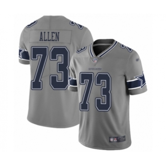 Youth Dallas Cowboys #73 Larry Allen Limited Gray Inverted Legend Football Jersey - Ujersey