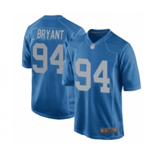 Men's Detroit Lions #94 Austin Bryant Game Blue Alternate Football Jersey - Ujersey