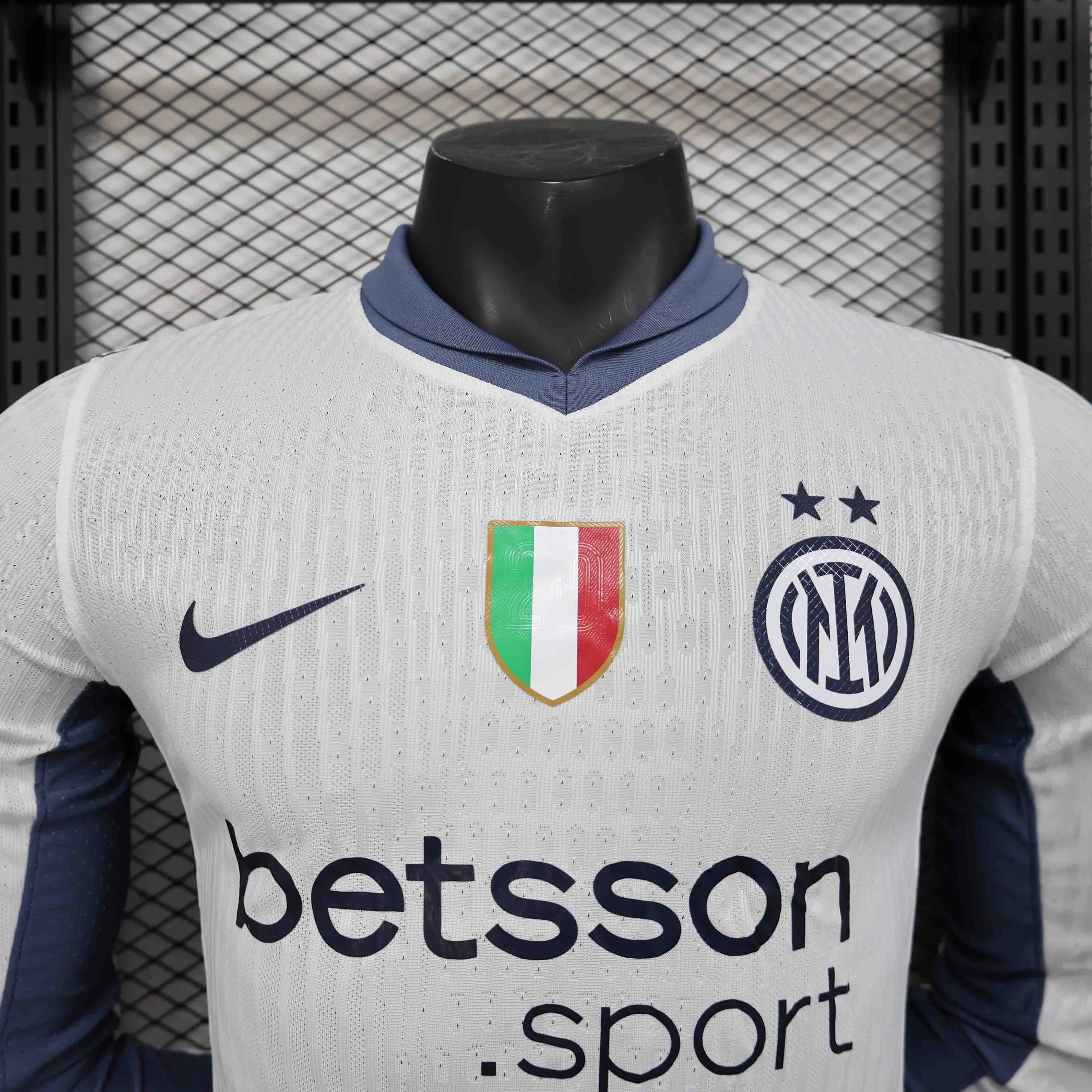 Soccer Jersey Inter Milan Away Shirt Long Sleeve 2024/25