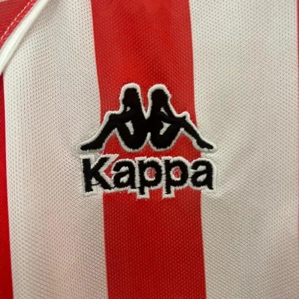 Athletic Club de Bilbao Retro Soccer Jersey Home Custom Shirt 1997/98 - ujerseystore