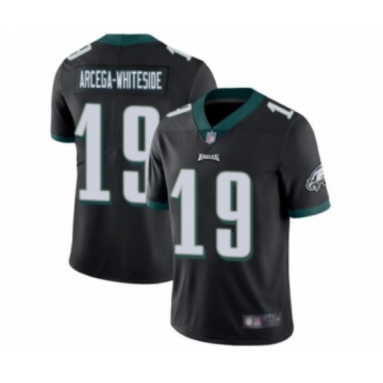 Youth Philadelphia Eagles #19 JJ Arcega-Whiteside Black Alternate Vapor Untouchable Limited Player Football Jersey - Ujersey