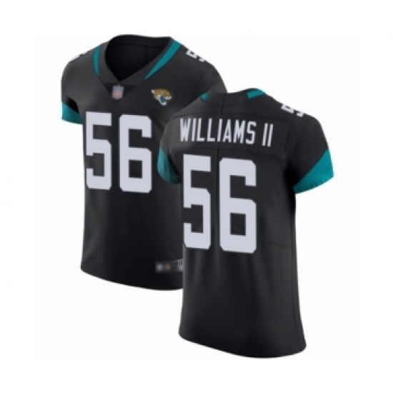 Men's Jacksonville Jaguars #56 Quincy Williams II Black Team Color Vapor Untouchable Elite Player Football Jersey - Ujersey