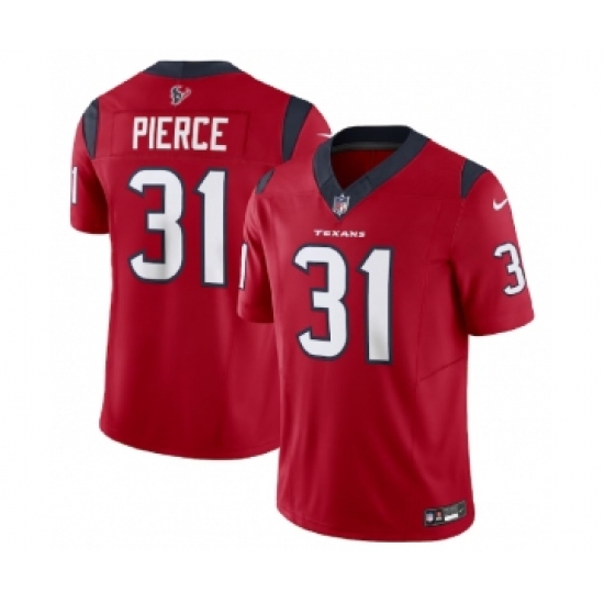 Men's Nike Houston Texans #31 Dameon Pierce Red 2023 F.U.S.E Vapor Untouchable Football Stitched Jersey - Ujersey