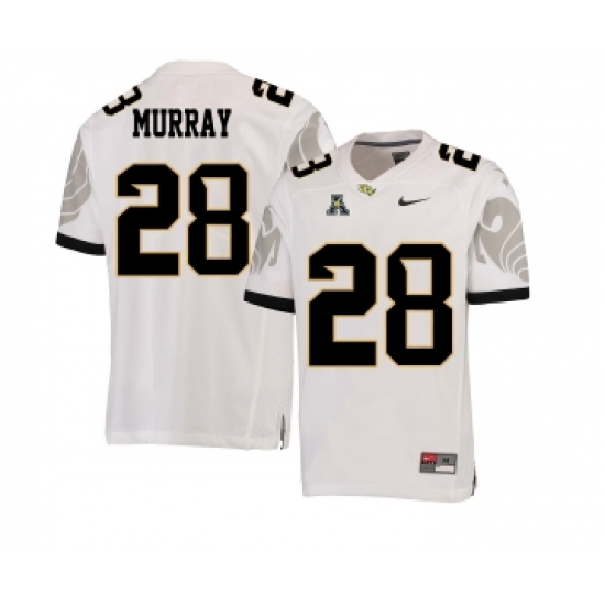UCF Knights 28 Latavius Murray White College Football Jersey - Ujersey
