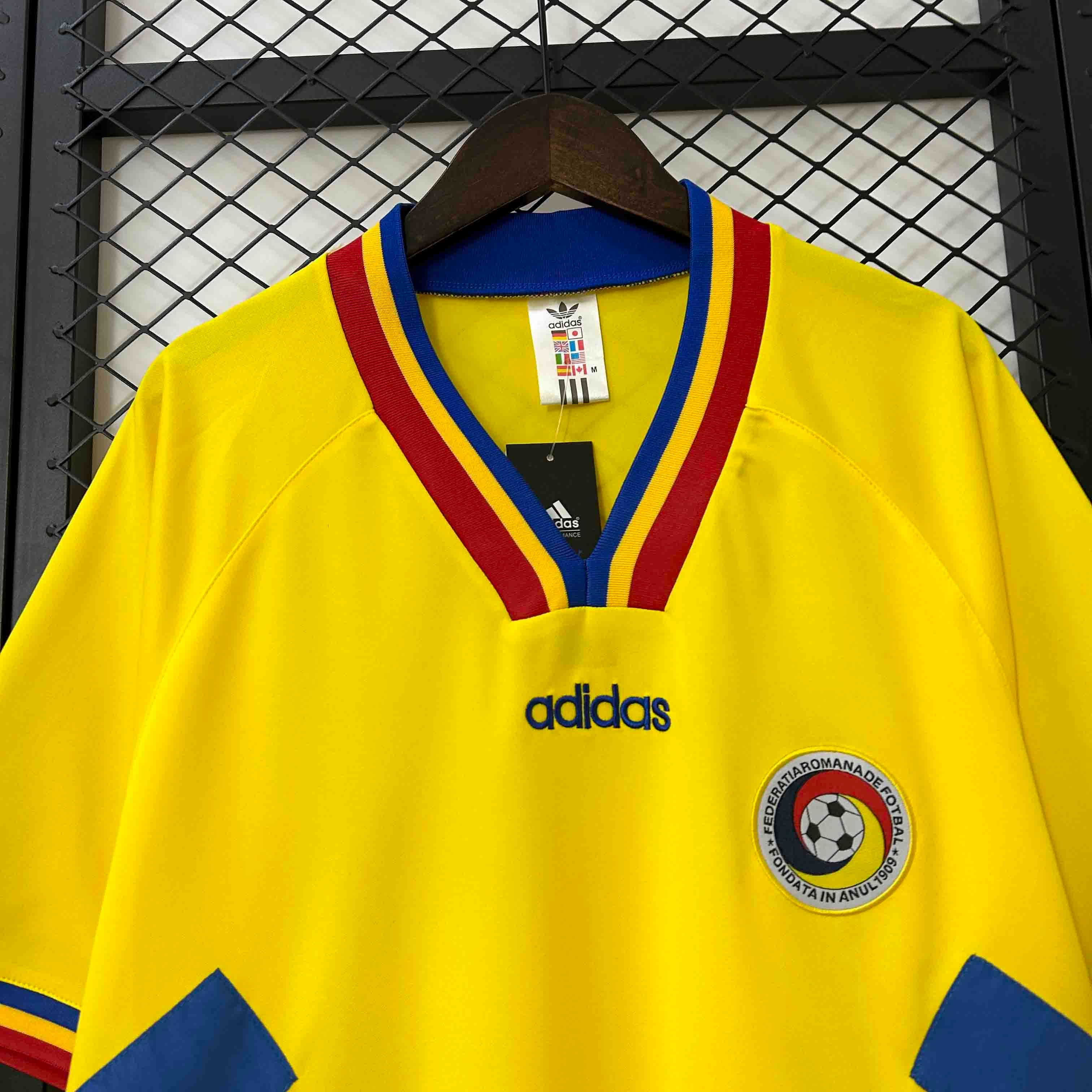 Romania Soccer Jersey Home Retro Jersey 1994