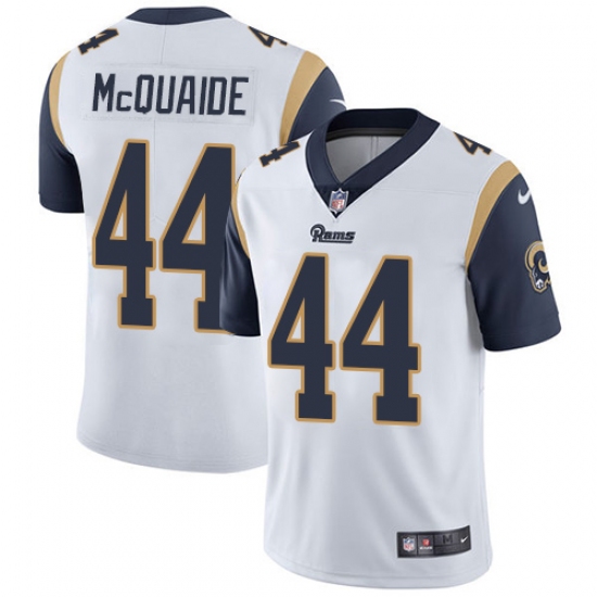 Youth Nike Los Angeles Rams #44 Jacob McQuaide White Vapor Untouchable Limited Player NFL Jersey - Ujersey