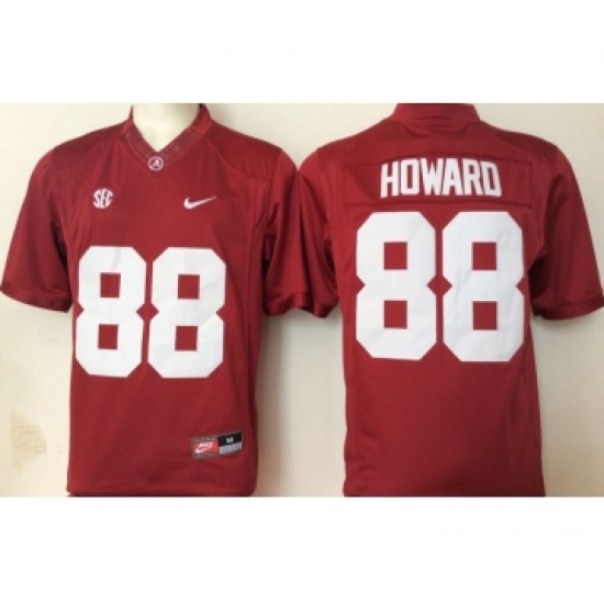 Alabama Crimson Tide 88 O.J. Howard Red College Football Jersey - Ujersey