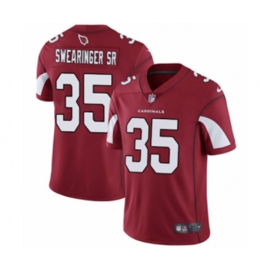 Youth Nike Arizona Cardinals #35 D.J. Swearinger SR Red Team Color Vapor Untouchable Limited Player NFL Jersey - Ujersey