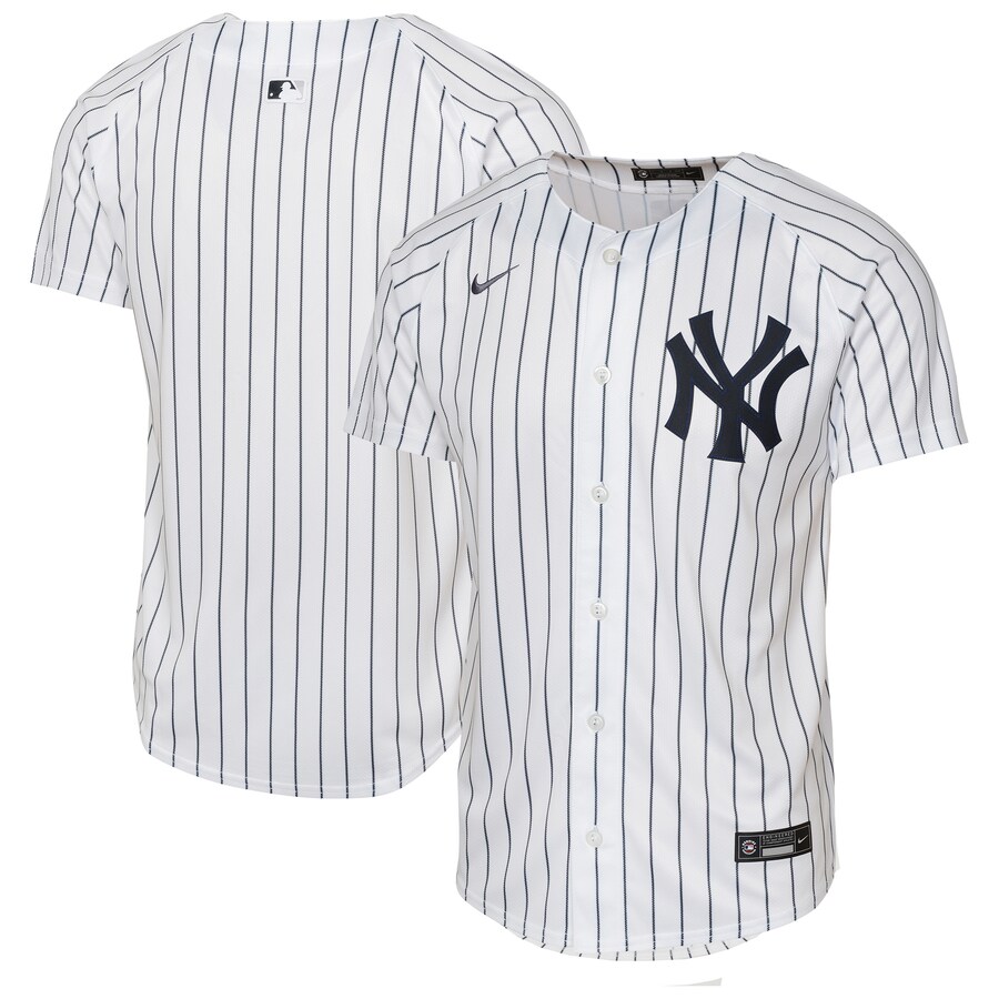 Youth New York Yankees Nike White Home Blank Limited Baseball Jersey - Ujersey