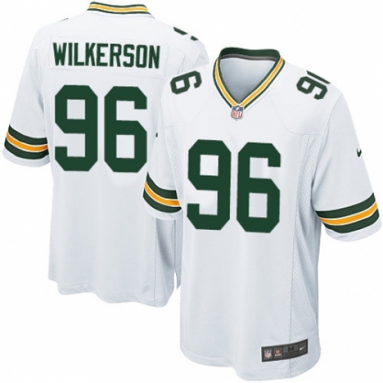 Men's Nike Green Bay Packers #96 Muhammad Wilkerson Game White NFL Jersey - Ujersey