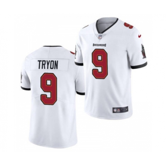 Men's Tampa Bay Buccaneers #9 Joe Tryon 2021 Football Draft White 2021 Vapor Untouchable Limited Jersey