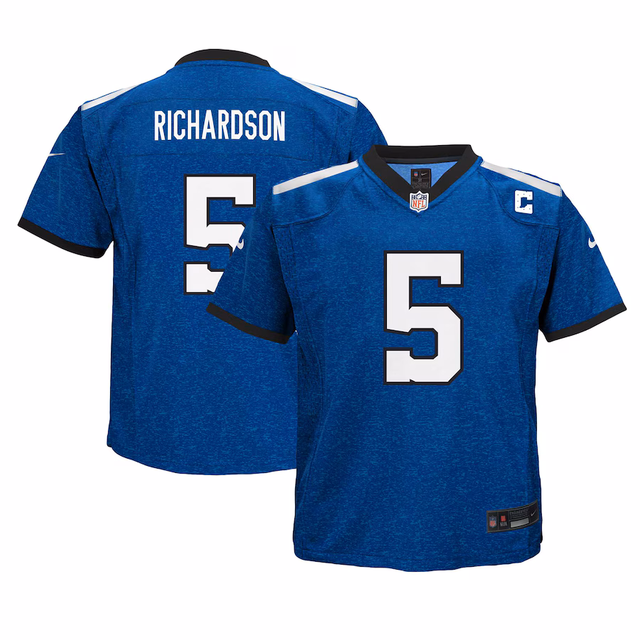 Preschool Indianapolis Colts Anthony Richardson Nike Royal Game Jersey - Ujersey