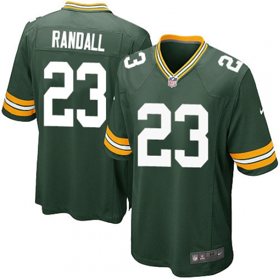 Men's Nike Green Bay Packers #23 Damarious Randall Game Green Team Color NFL Jersey - Ujersey