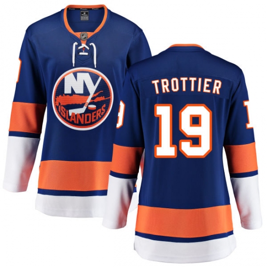 Women's New York Islanders #19 Bryan Trottier Fanatics Branded Royal Blue Home Breakaway NHL Jersey - Ujersey
