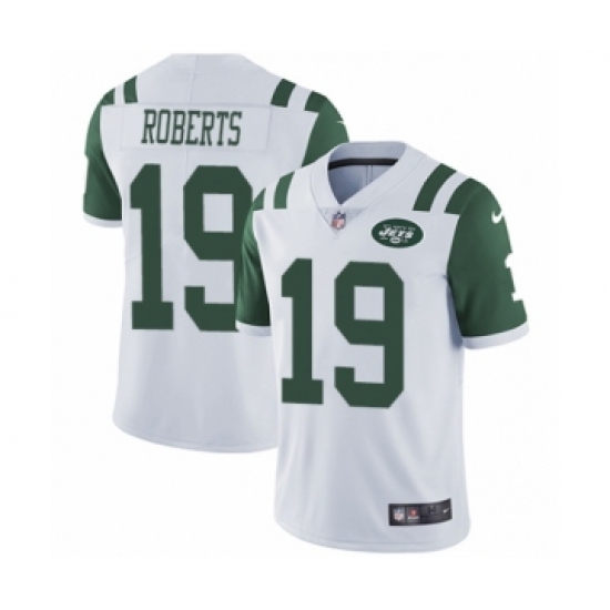 Youth Nike New York Jets #19 Andre Roberts White Vapor Untouchable Limited Player NFL Jersey - Ujersey