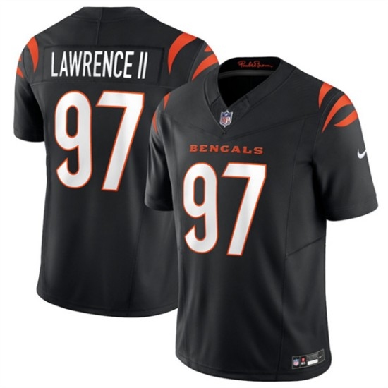 Men's Cincinnati Bengals #97 Dexter Lawrence II Black 2026 F.U.S.E. Vapor Untouchable Limited Football Stitched Jersey - Ujersey