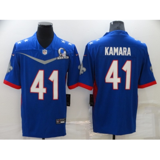 Men's New Orleans Saints #41 Alvin Kamara Nike Royal 2022 NFC Pro Bowl Limited Player Jersey - Ujersey