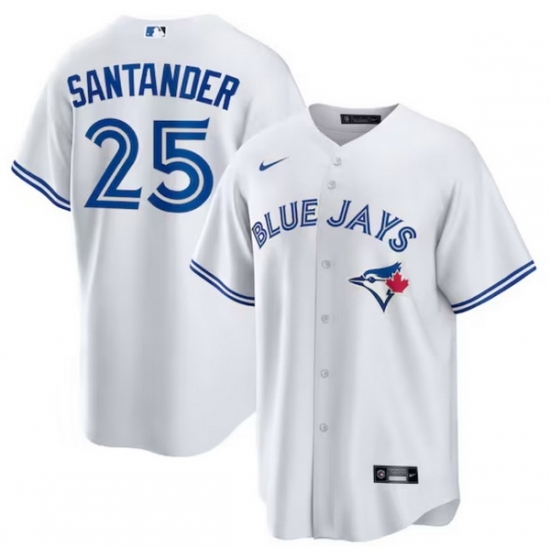 Women Toronto Blue Jays #25 Anthony Santander Nike White Home Stitched MLB Jersey