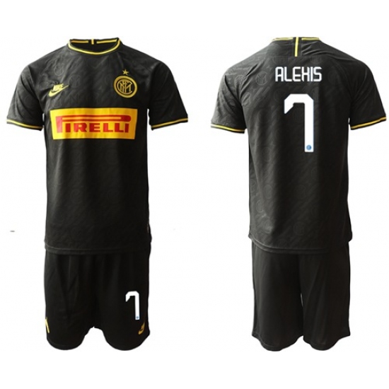 Inter Milan #7 Alexis Third Soccer Club Jersey