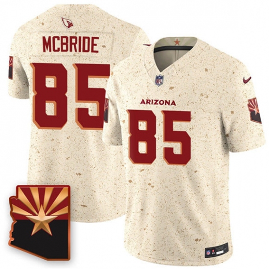 Men's Arizona Cardinals #85 Trey McBride 2025 F.U.S.E. “Rivalries” Vapor Untouchable Limited Football Stitched Jersey - Ujersey