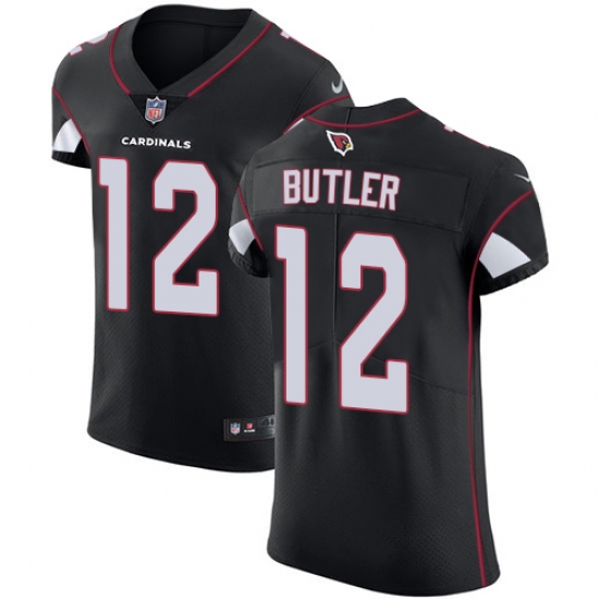 Men's Nike Arizona Cardinals #12 Brice Butler Black Alternate Vapor Untouchable Elite Player NFL Jersey - Ujersey