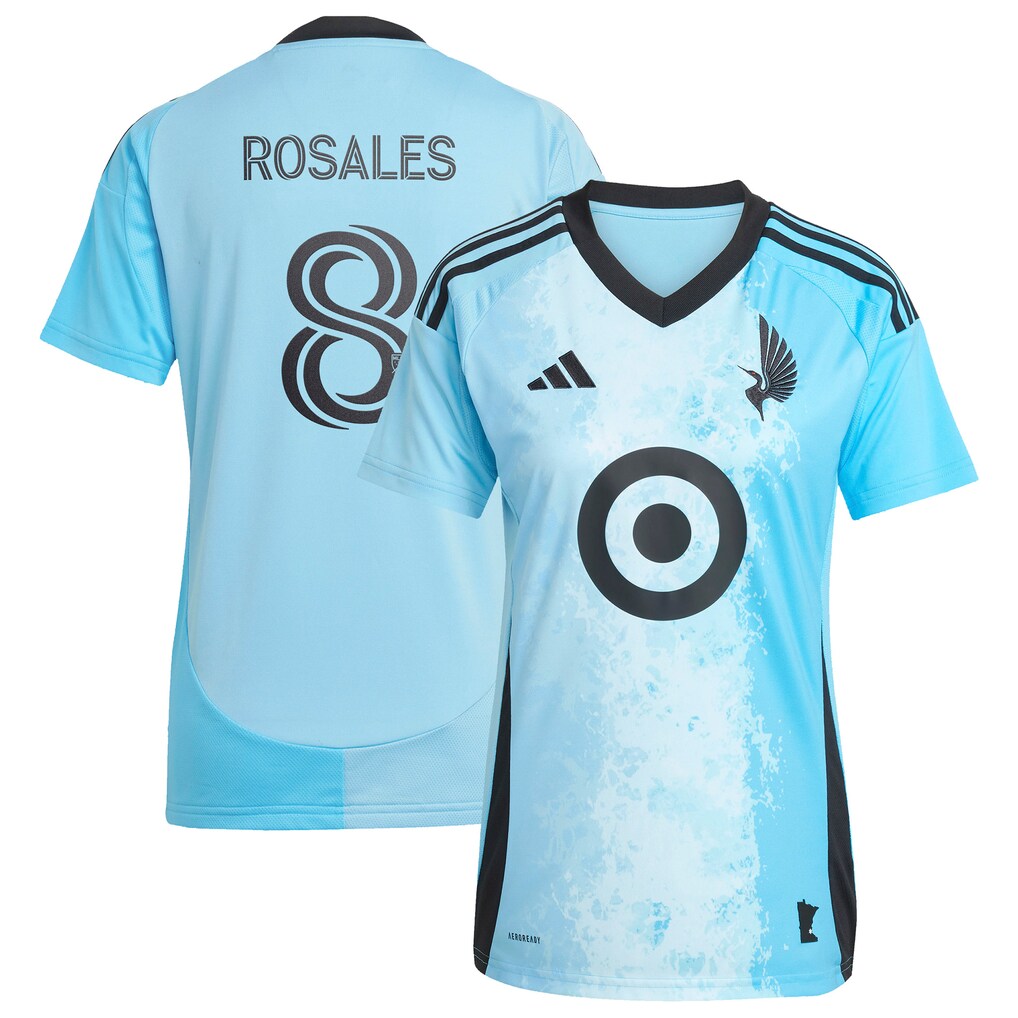 Women's Minnesota United FC Joseph Rosales adidas Blue 2025 CONVERGENCE Replica Player Jersey - Ujersey