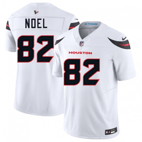 Men's Houston Texans #82 Jaylin Noel White 2025 Draft Vapor F.U.S.E. Limited Football Stitched Jersey - Ujersey