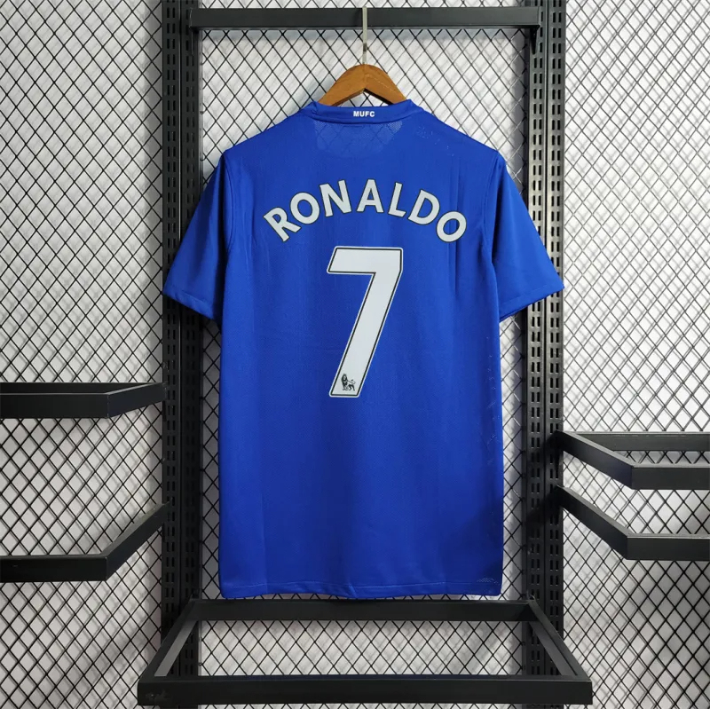 Ronaldo #7 Manchester United Retro Home Football Jersey Shirt 2008/09 - U-jersey