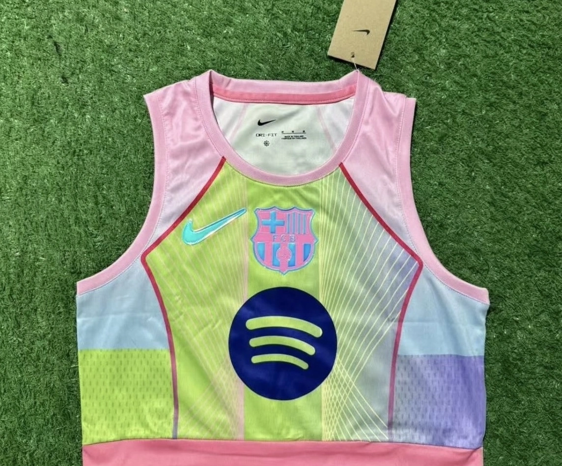 Barcelona Women's Vest Special Edition Soccer Jersey 2025/26 - U-jersey