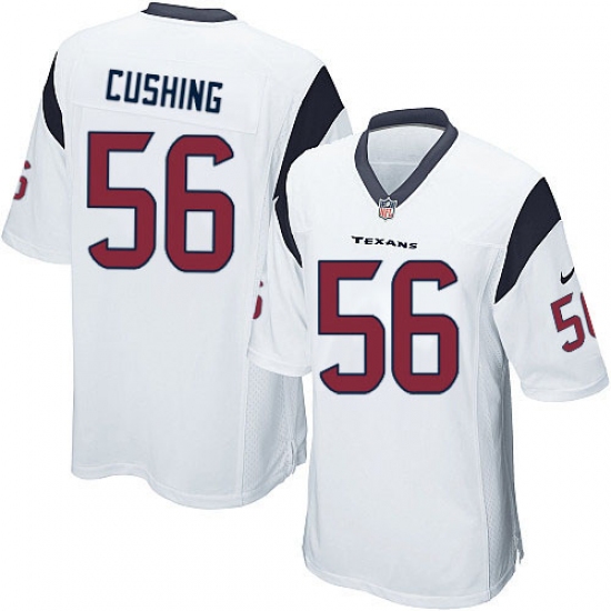 Men's Nike Houston Texans #56 Brian Cushing Game White NFL Jersey - Ujersey