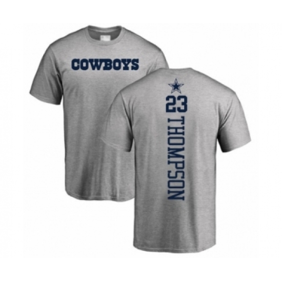 Football Dallas Cowboys #23 Darian Thompson Ash Backer T-Shirt