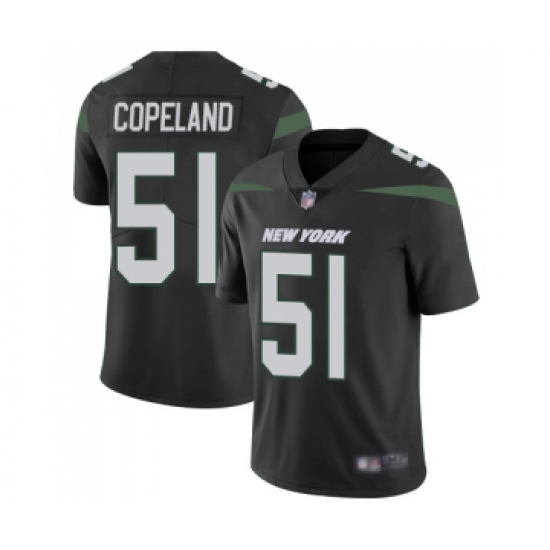 Men's New York Jets #51 Brandon Copeland Black Alternate Vapor Untouchable Limited Player Football Jersey - Ujersey