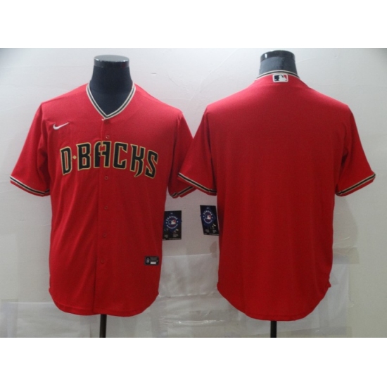Men's Nike Arizona Diamondbacks Blank Red Road Player Jersey - Ujersey