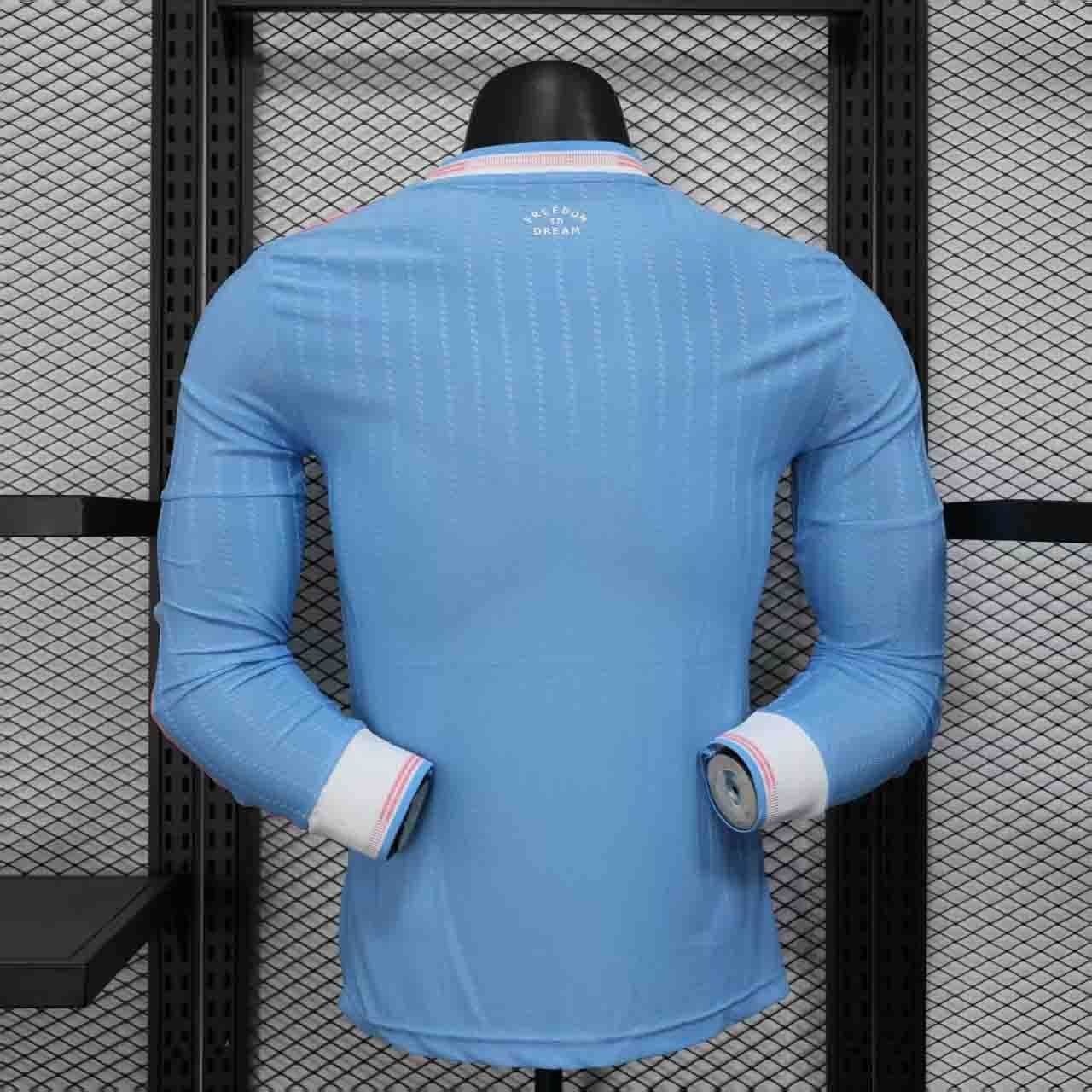 Inter Miami Soccer Jersey Third Away Long Sleeve Custom Shirt 2025 - ujerseystore