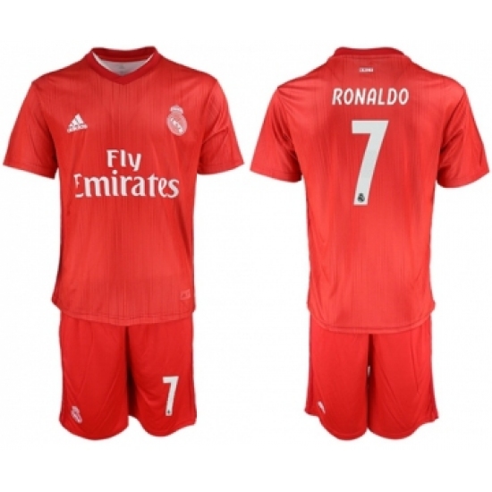Real Madrid #7 Ronaldo Third Soccer Club Jersey