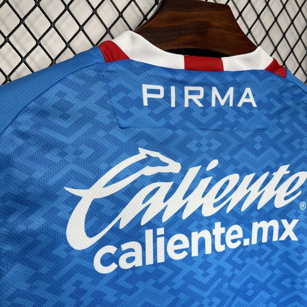 Cruz Azul Soccer Jersey Home Custom Shirt 2024/25 - ujerseystore