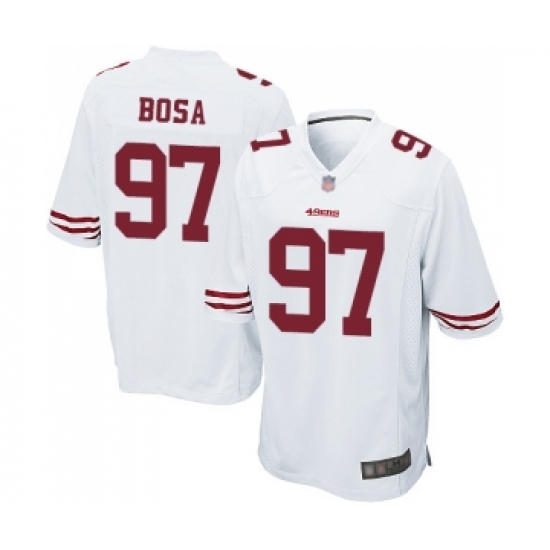 Men's San Francisco 49ers #97 Nick Bosa Game White Football Jersey - Ujersey