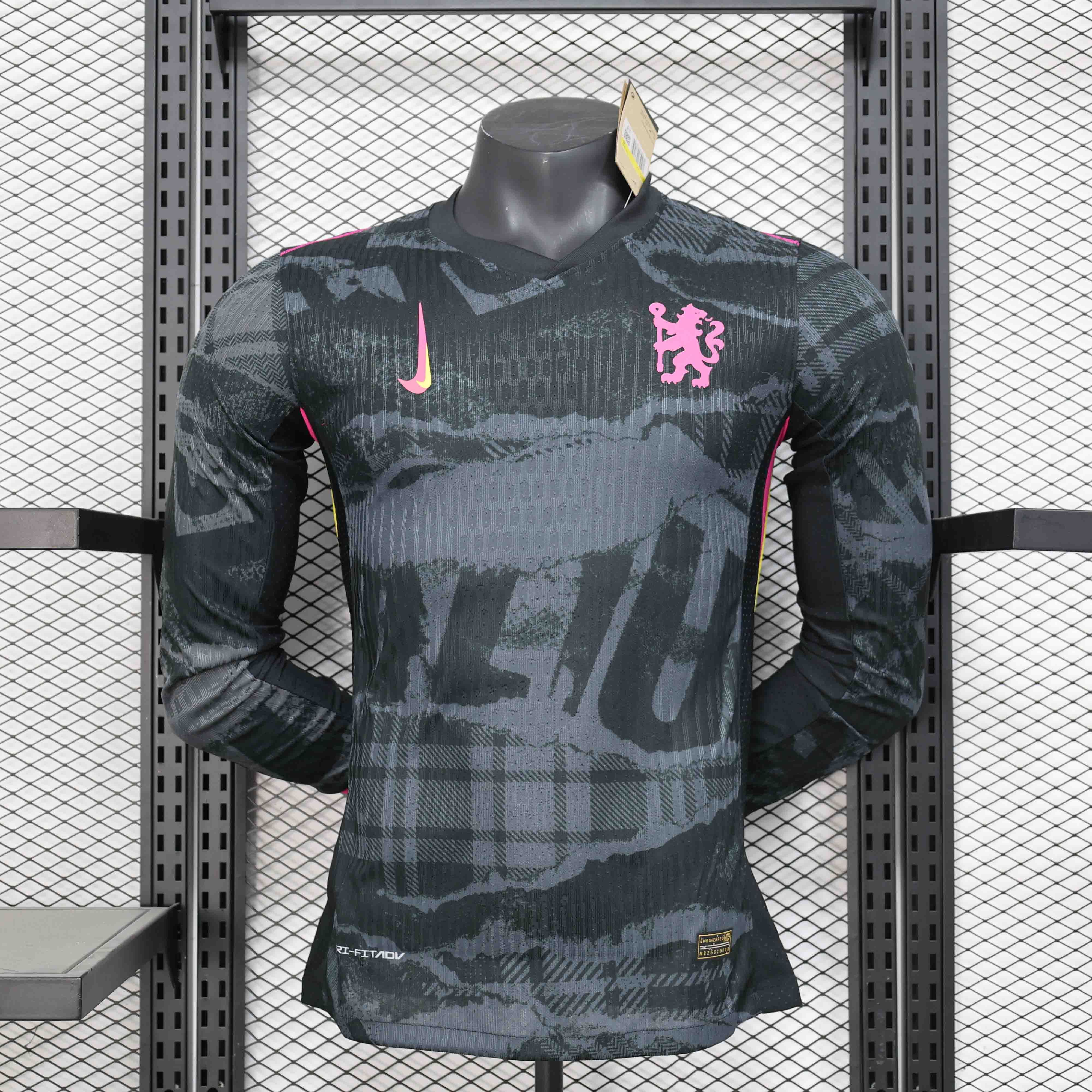 Chelsea Football Jersey Third Away Long Sleeve Shirt 2024/25