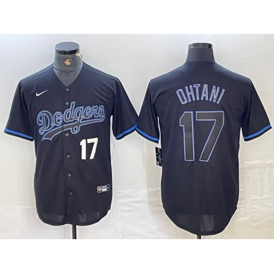 Men's Los Angeles Dodgers #17 Joe Kelly Number Lights Out Black Fashion Stitched Cool Base Jersey - Ujersey