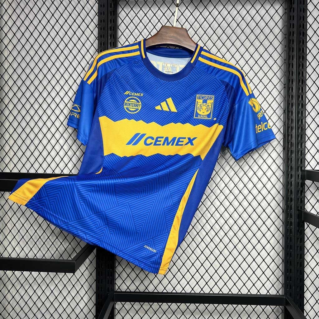 Tigres UANL Soccer Jersey Away Custom Shirt 2024/25 - Ujersey NHL