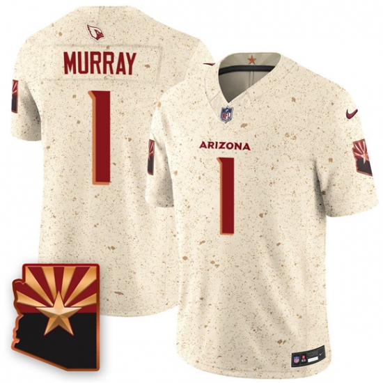 Men's Arizona Cardinals #1 Kyler Murray 2025 F.U.S.E. “Rivalries” Vapor Untouchable Limited Football Stitched Jersey - Ujersey