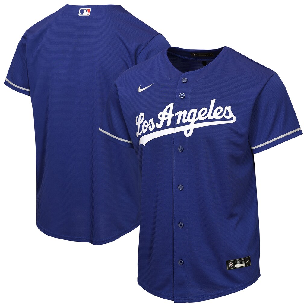Youth Los Angeles Dodgers  Nike Royal Alternate Replica Jersey - Ujersey