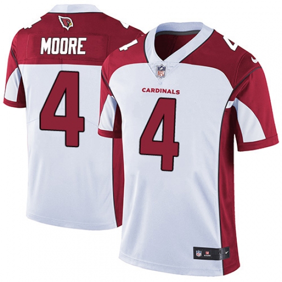 Youth Nike Arizona Cardinals #4 Rondale Moore White Stitched NFL Vapor Untouchable Limited Jersey - Ujersey