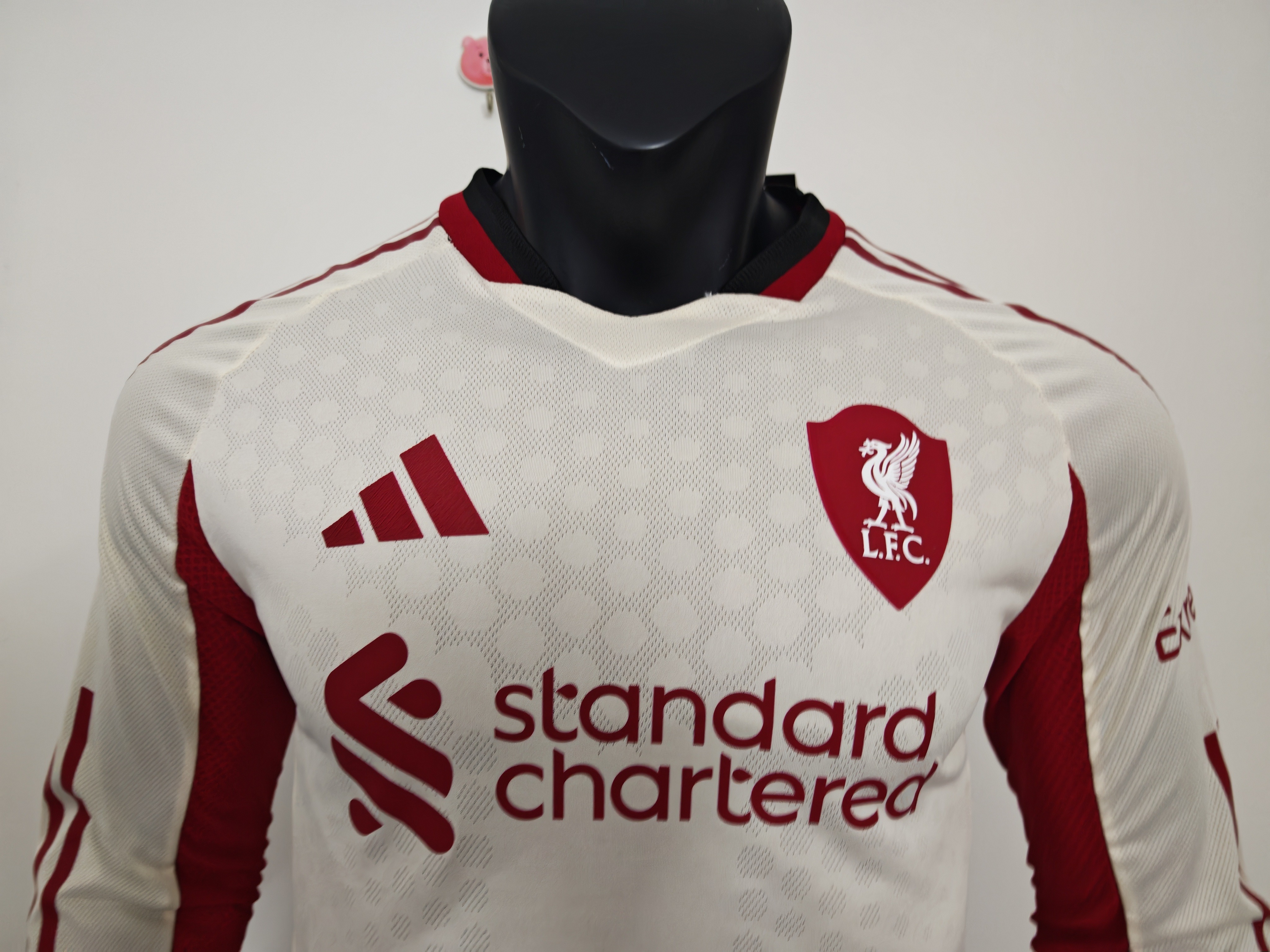 Liverpool Football Jersey Away Long Sleeve Shirt 2025/26