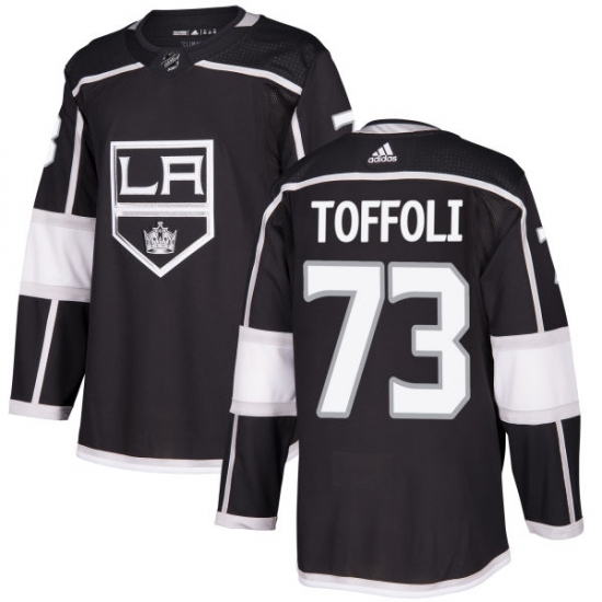 Youth Adidas Los Angeles Kings #73 Tyler Toffoli Authentic Black Home NHL Jersey - Ujersey