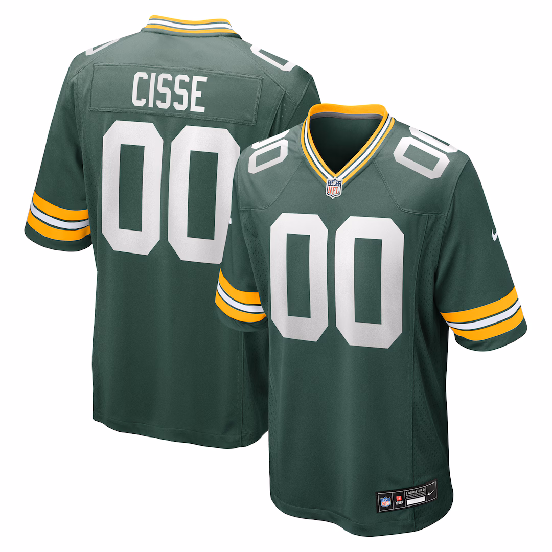 Men's Green Bay Packers Brandon Cisse Nike Green Game Jersey - Ujersey