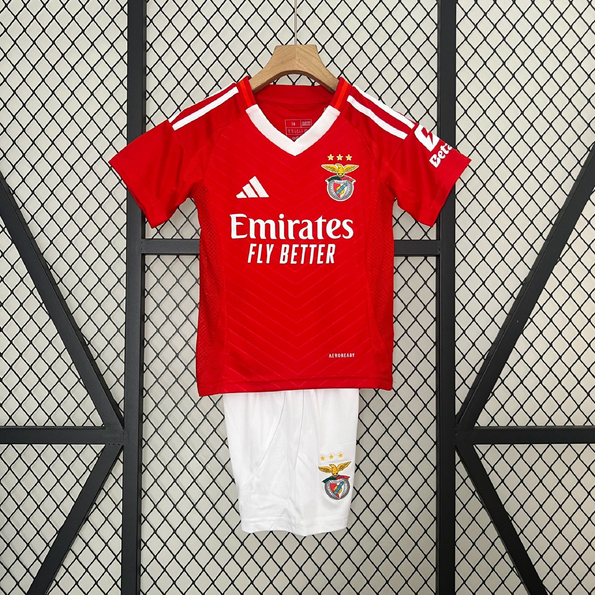 Benfica Soccer Jersey Home Kids Kit Jersey+Shorts 2024/25 - Ujersey NHL